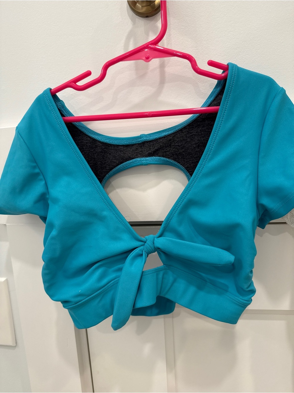 Girls 5 Dancewear crop bralette